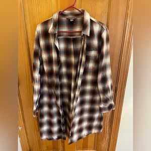 Plaid Flannel Dress